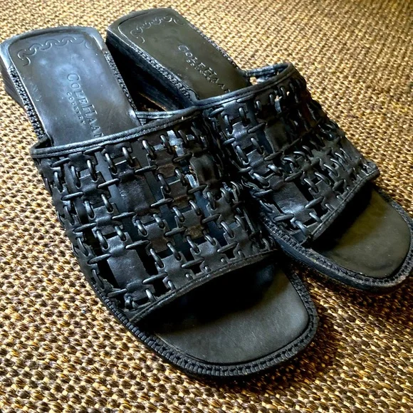 Cole Haan | Shoes | Cole Haan Shoes Woven Black Leather  display picture 1